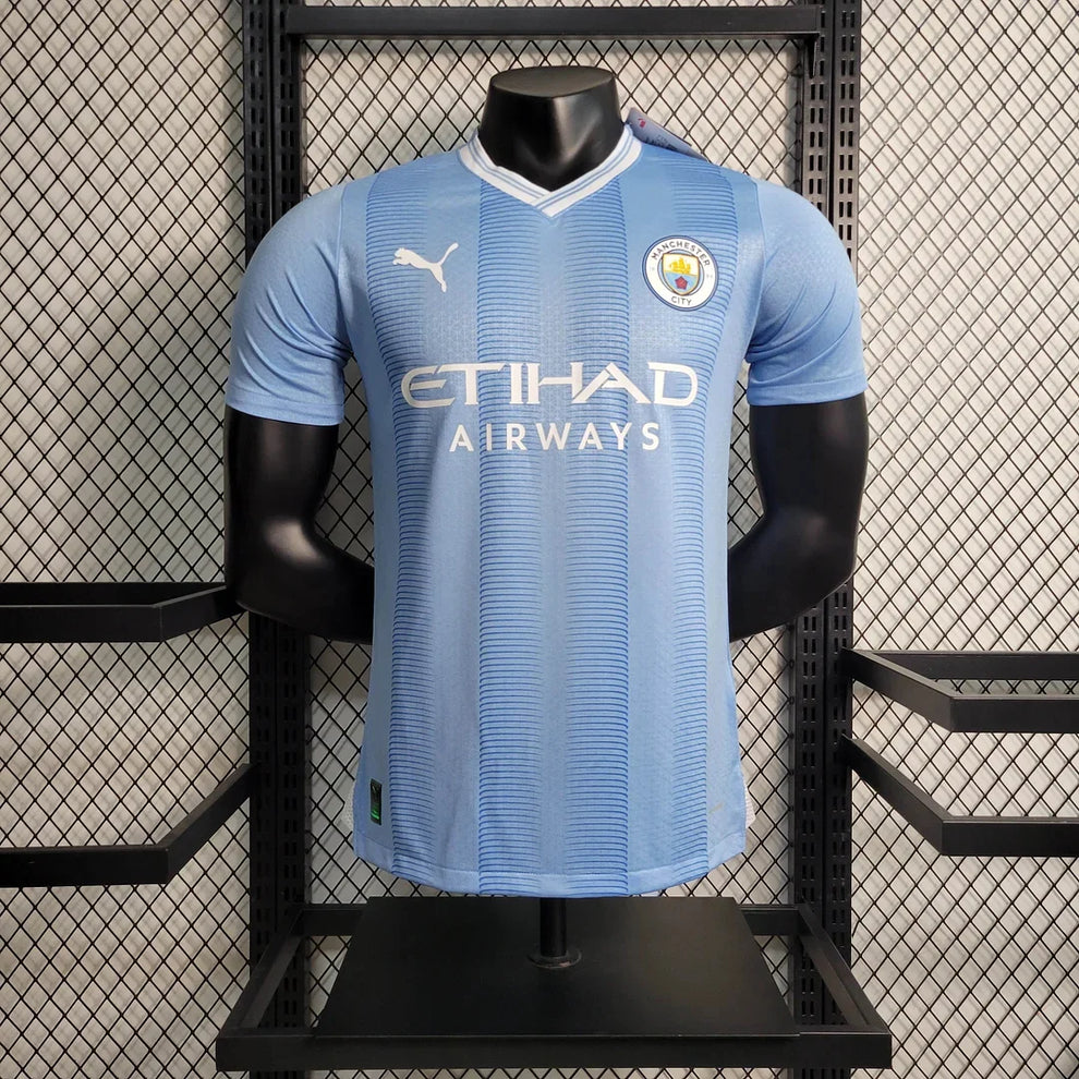 2023/2024 Manchester City Home Football Shirt- Player Version