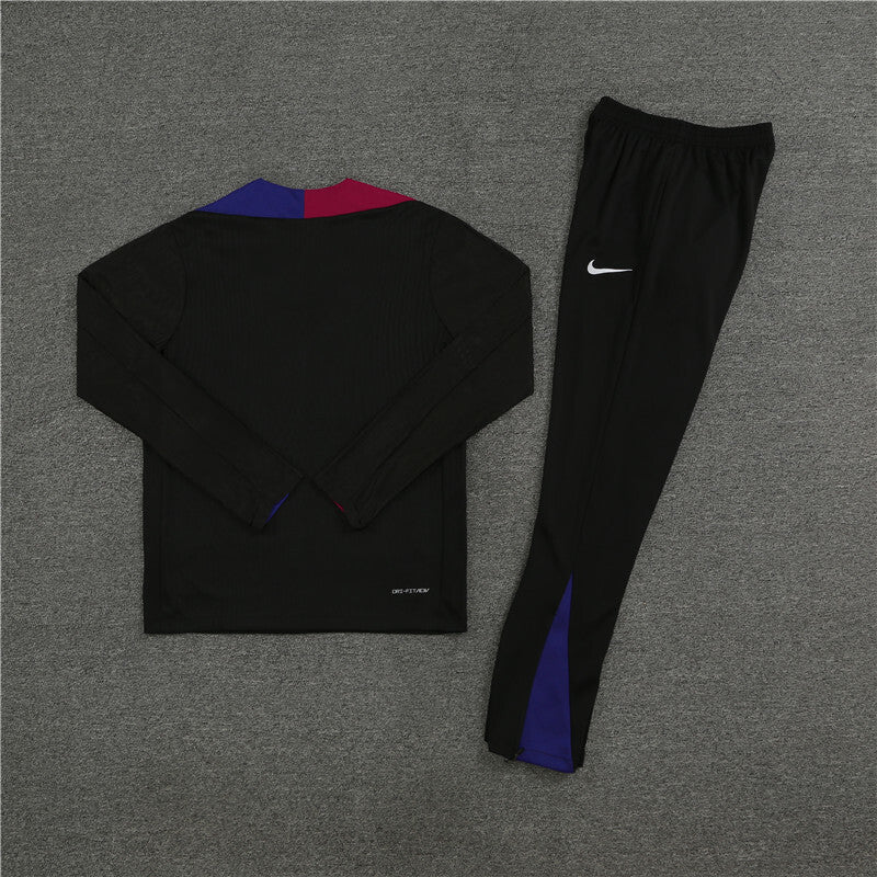 2024/2025 Barcelona Half Pull Tracksuit