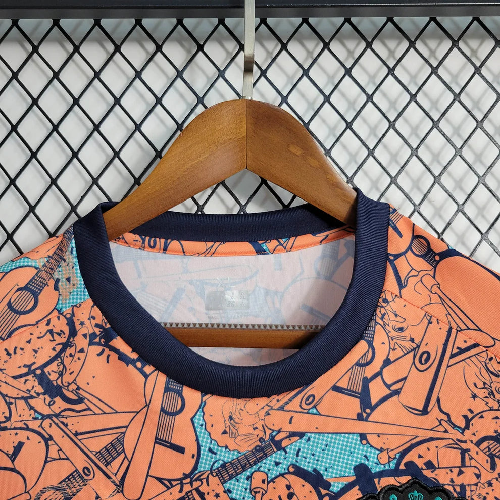 2022/2023 Cádiz Carnival Special Edition Orange Football Shirt