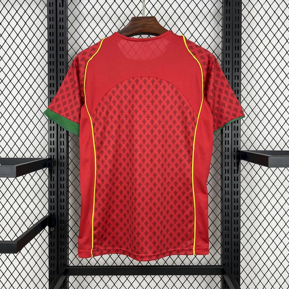 2004 Retro Portugal Home Football Shirt
