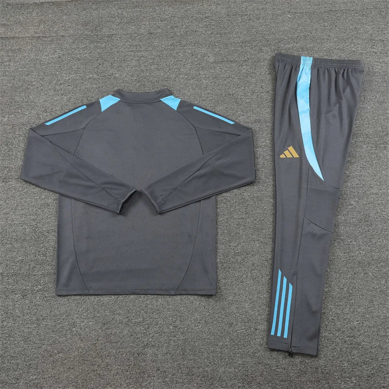 2024 Argentina Half-Pull Tracksuit Grey