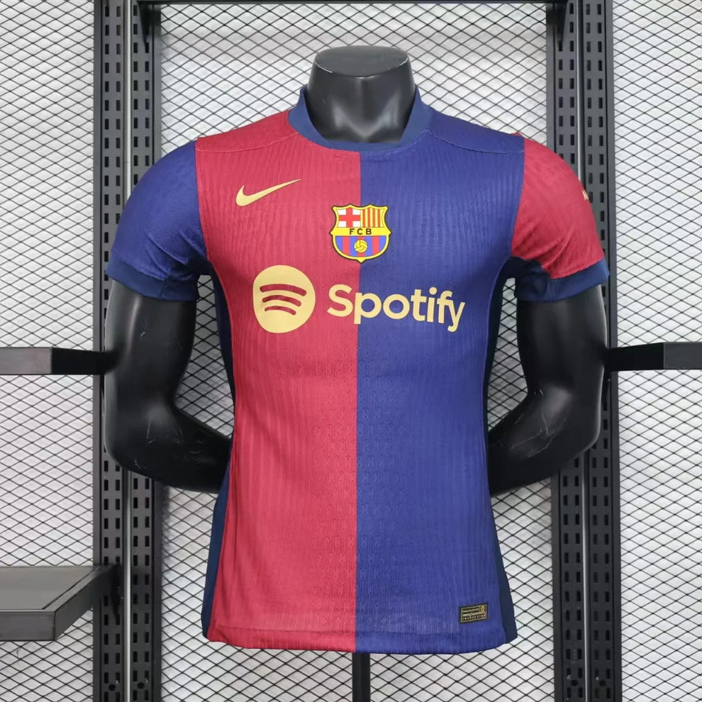 2024/2025 Barcelona Home Football Shirt- Player Version