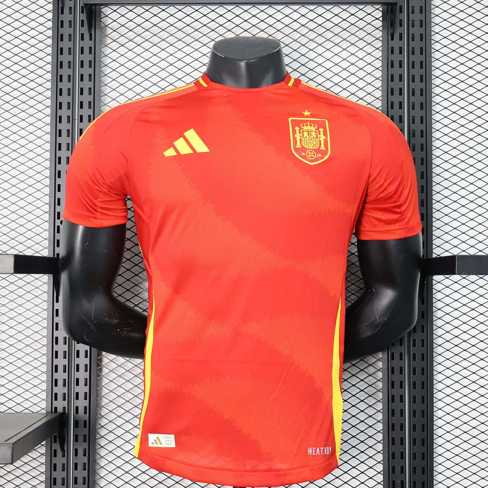 2024 Spain Home Football Shirt- Player Version