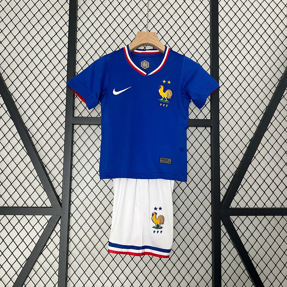 2024 Kids Size France Home Football Shirt