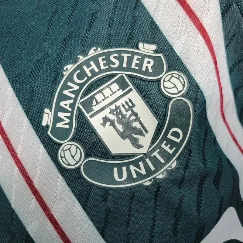 2023/2024 Manchester United Away Soccer Jersey- Player Version