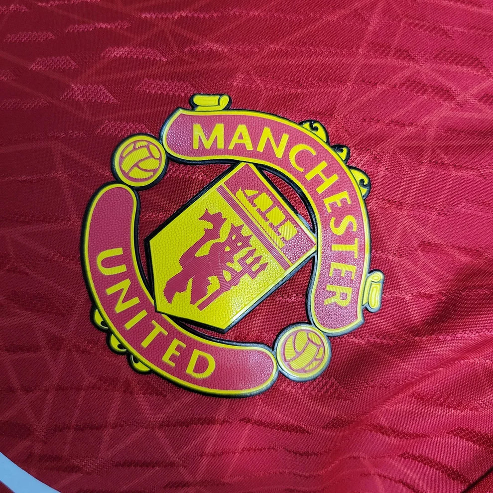 2023/2024 Manchester United Home Soccer Jersey - Player Version
