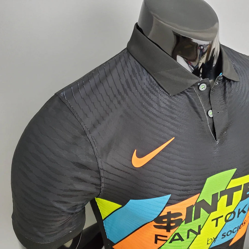 Internazionale Milan Third Away Football Jersey 2021/2022 Retro- Player Version