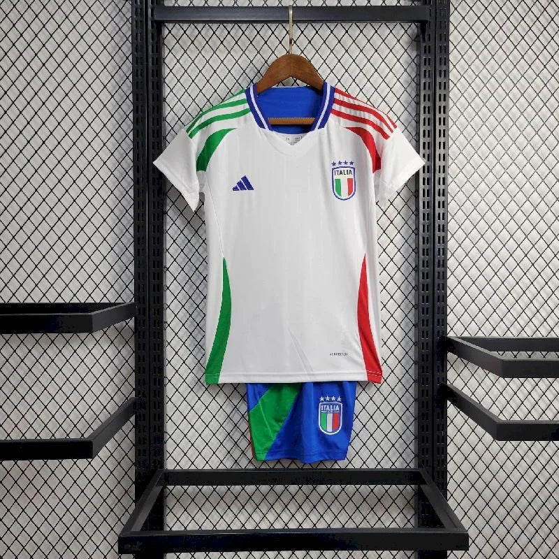 2024 Kids Size Italy Away Soccer Shirt