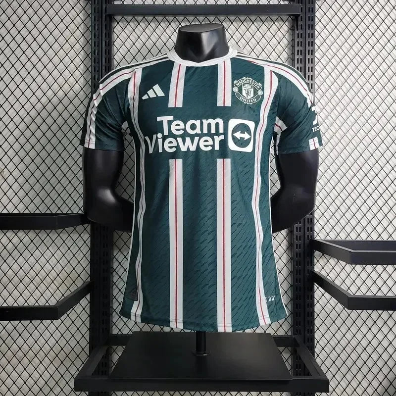 2023/2024 Manchester United Away Soccer Jersey- Player Version