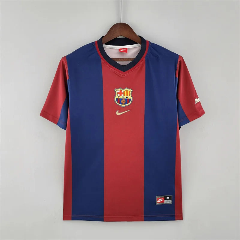 1998/1999 Retro Barcelona Football Shirt Home