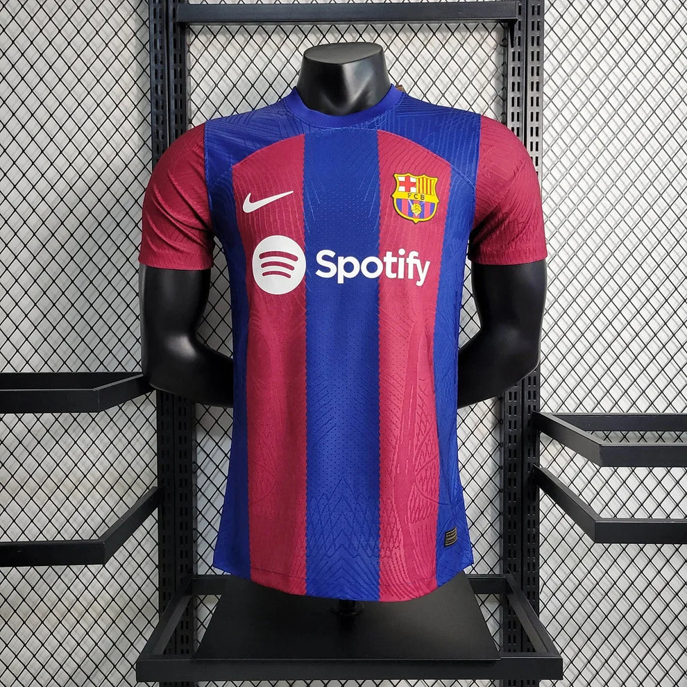 2023/2024 Barcelona Home Football Shirt- Player Version