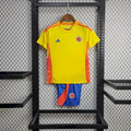 2024 Kids Size Colombia Home Football Shirt