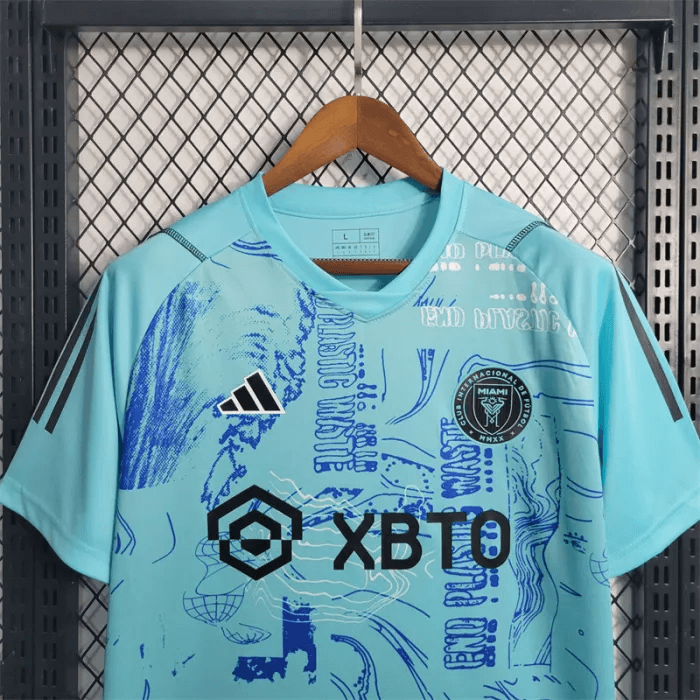2023/2024 Inter Miami Training Wear blue Soccer Jersey