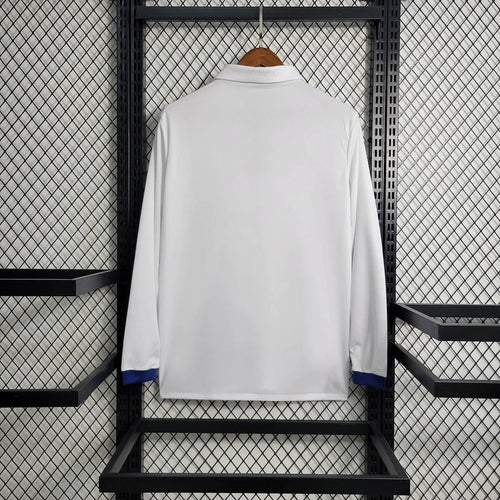 2016/2017 Retro Long Sleeve Real Madrid Home Football Shirt
