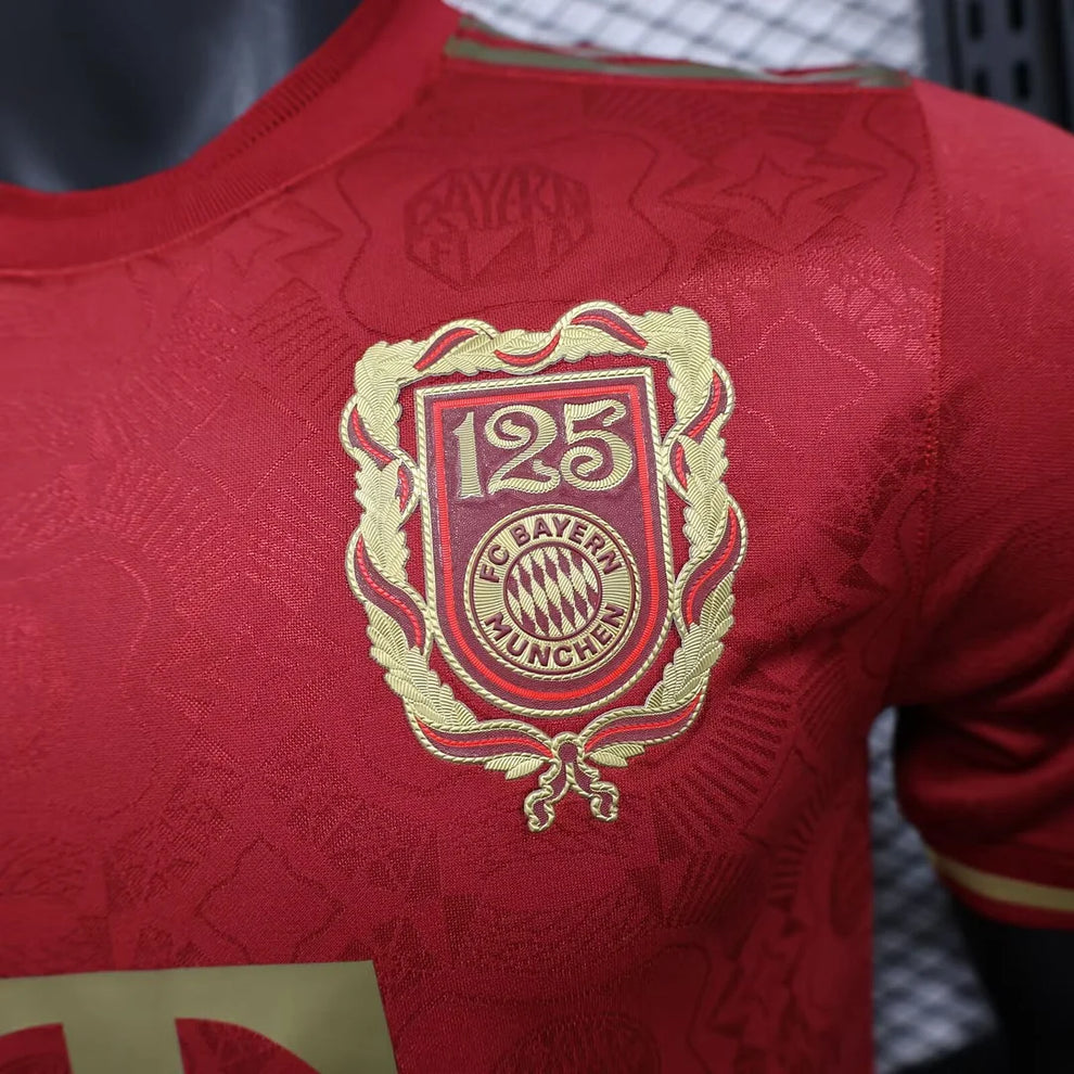 2024/2025 Player Version Bayern Munchen 125th Anniversary Football Shirt