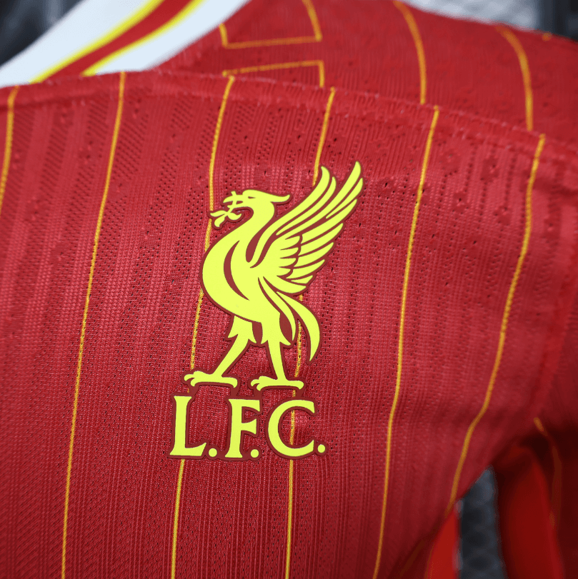 2024/2025 Long Sleeve Player Version Liverpool Home Football Shirt