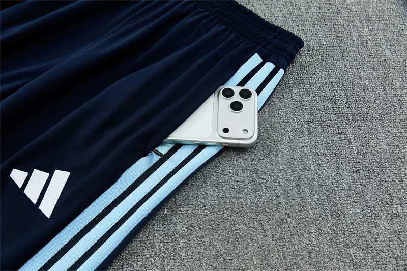 2026/2027 Argentina Half-Pull Blue Tracksuit
