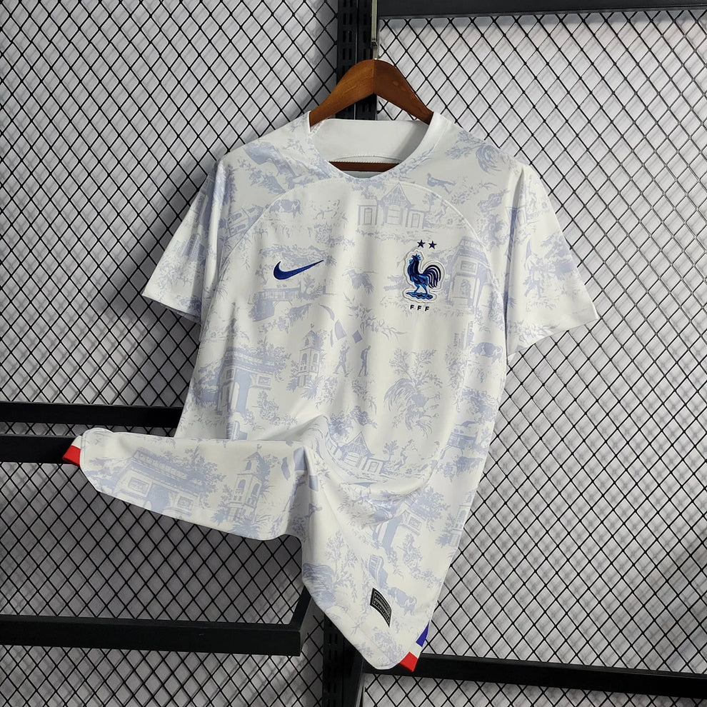 2022 FIFA World Cup France Away Football Shirt