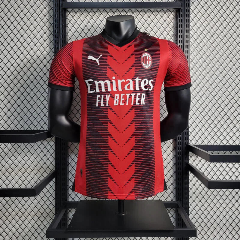 2023/2024 AC Milan Home Soccer Jersey- Player Version