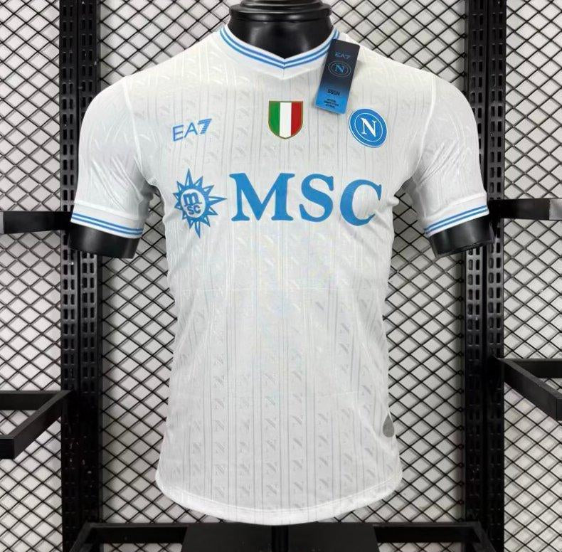 2025/2026 Player Version SSC Napoli Champions League Away Football Shirt