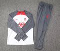 2023/2024 Liverpool Half-Pull Tracksuit Grey