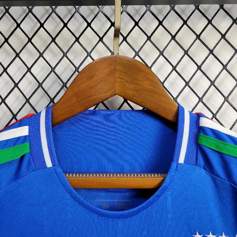 2024 Kids Size Italy Home Soccer Shirt