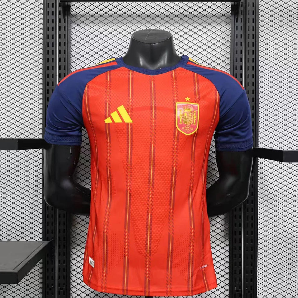 2026 Spain Home Football Jersey- Player Version