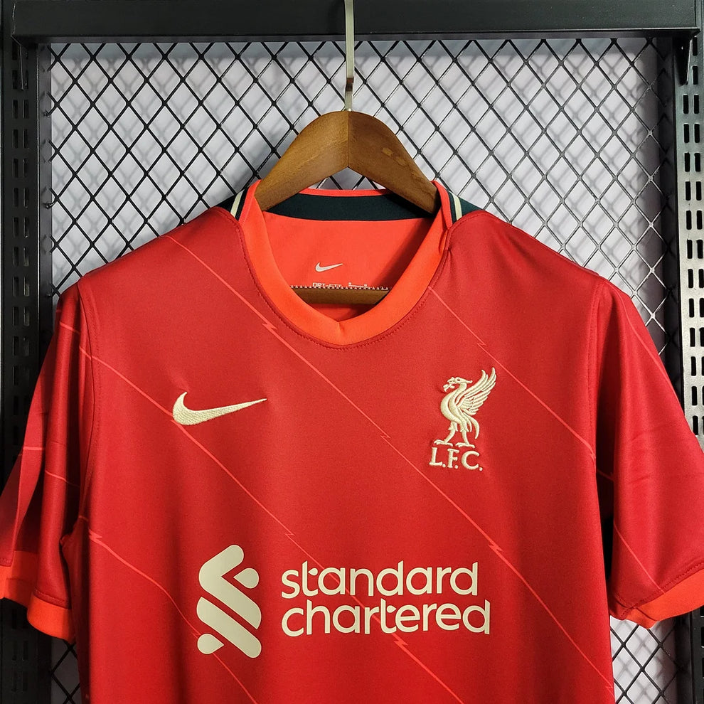 2021/2022 Retro Liverpool Home Soccer Jersey