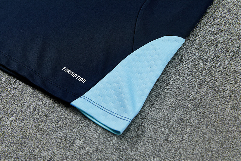 2026/2027 Argentina Half-Pull Blue Tracksuit