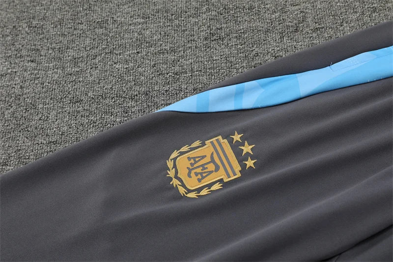 2024 Argentina Half-Pull Tracksuit Grey