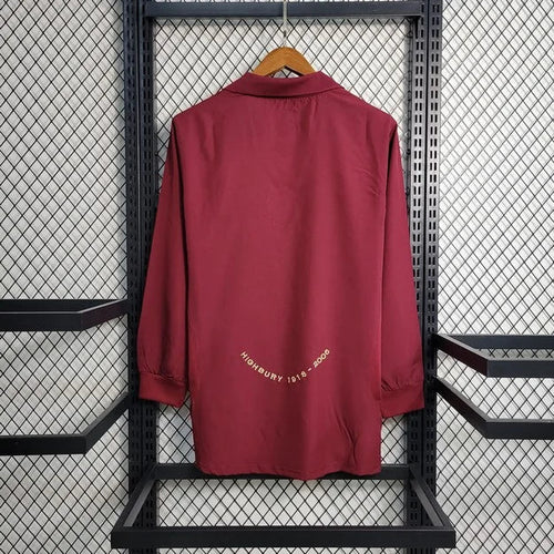 2005/2006 Retro Long Sleeve Arsenal Home Football Shirt
