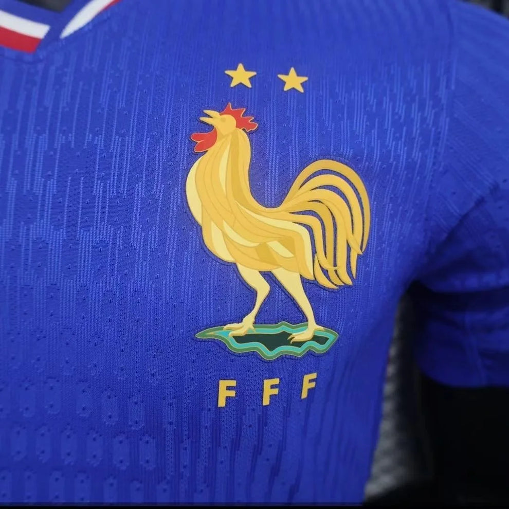 2024 France Home Football Shirt- Player Version