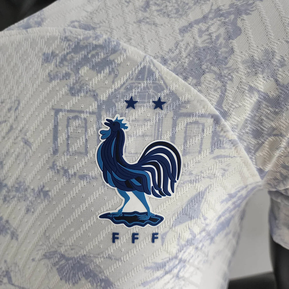 2022 FIFA World Cup France Away Football Shirt- Player Version