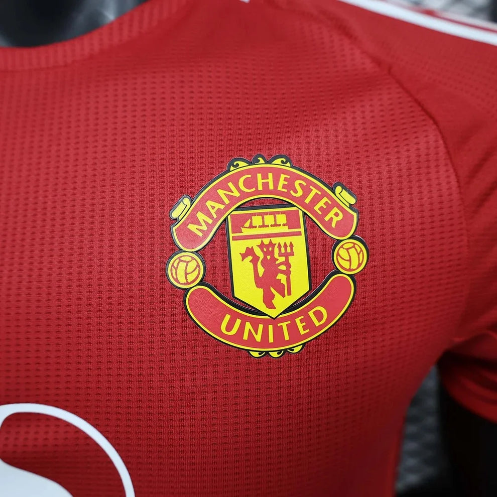 2024/2025 Manchester United Home Soccer Jersey- Player Version