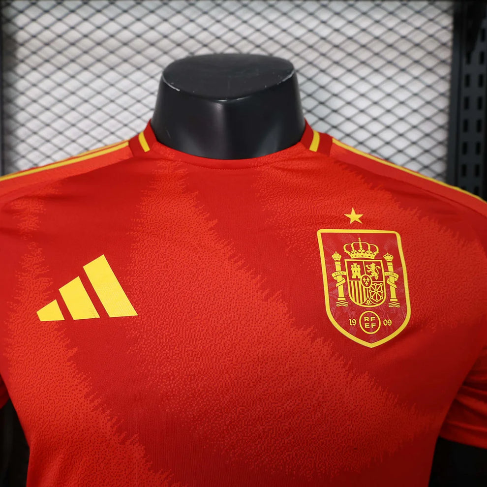 2024 Spain Home Football Shirt- Player Version