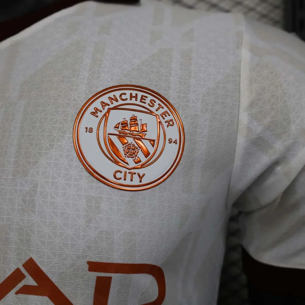 2023/2024 Manchester City Away Football Shirt - Player Version