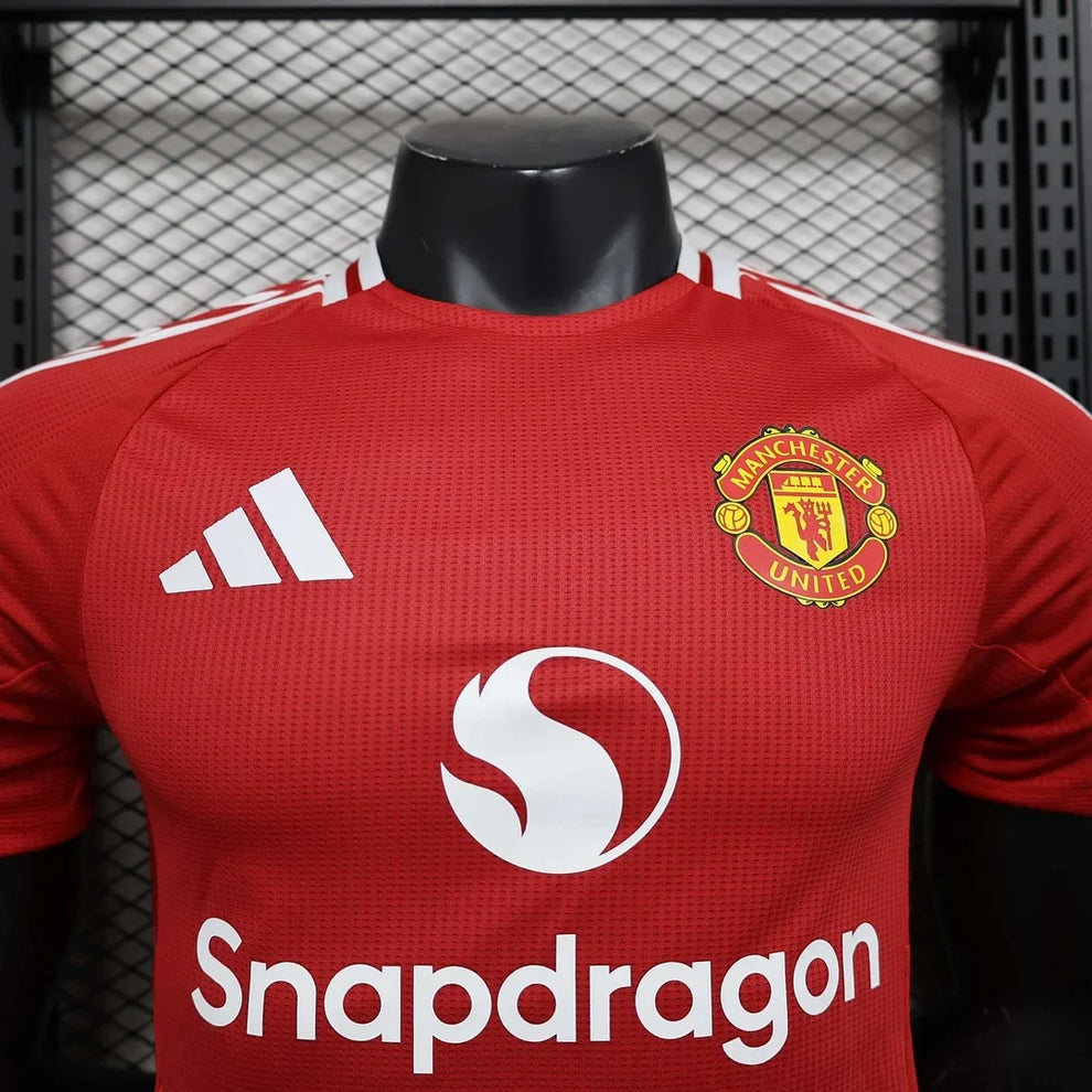 2024/2025 Manchester United Home Soccer Jersey- Player Version