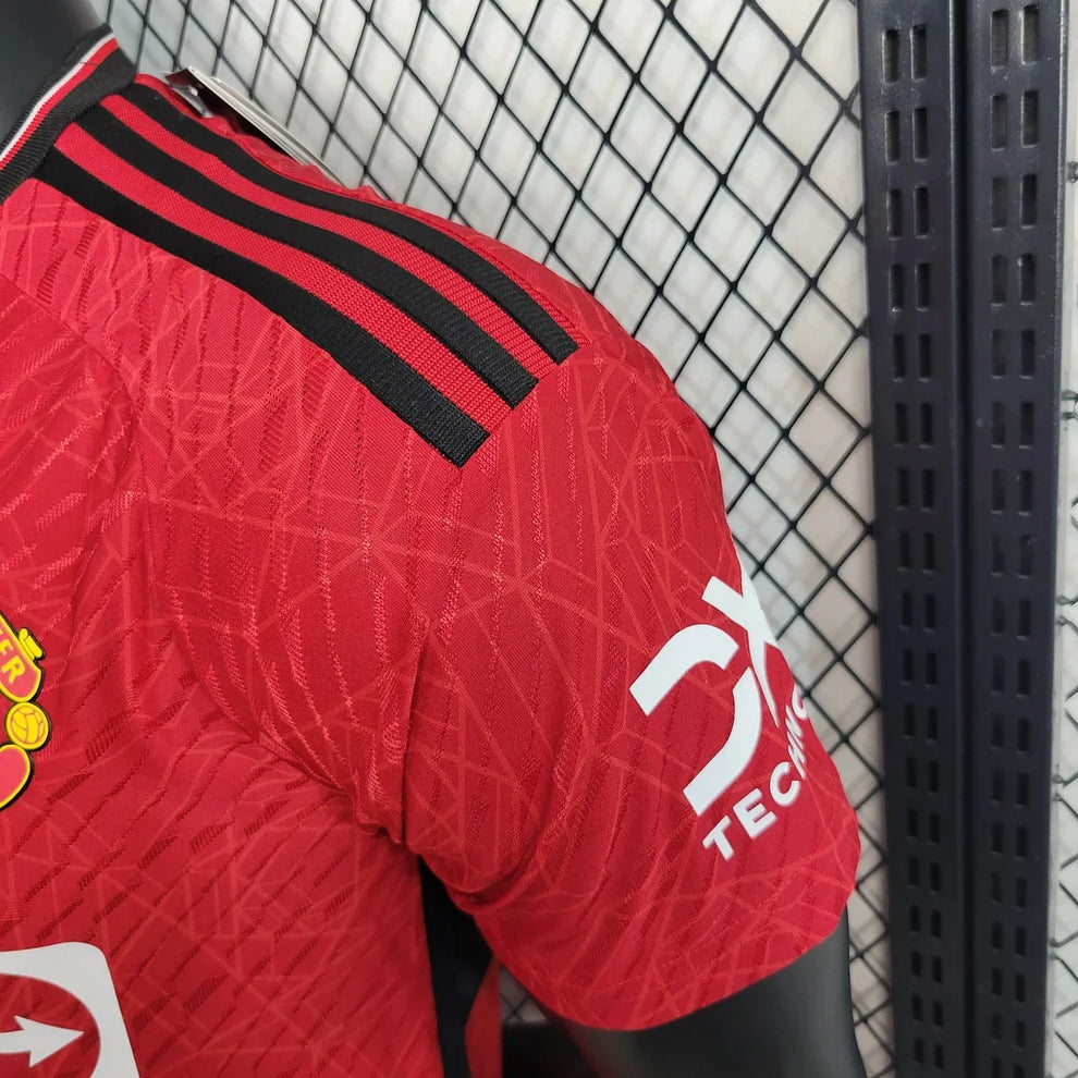 2023/2024 Manchester United Home Soccer Jersey - Player Version