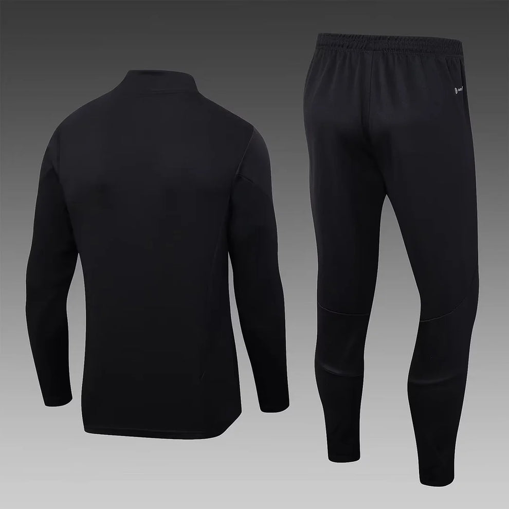 2023/2024 Arsenal Half-Pull Tracksuit Black