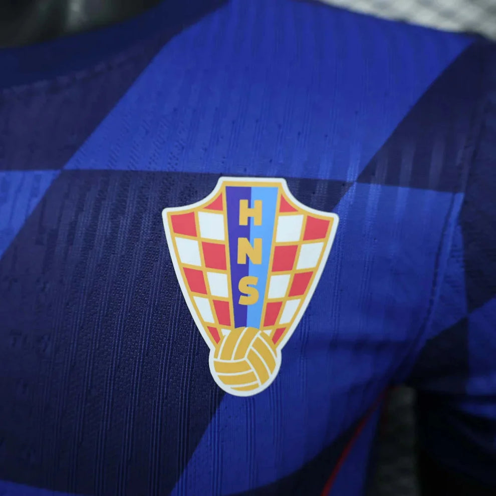 2024 Croatia National Away  Football Shirt - Player Version