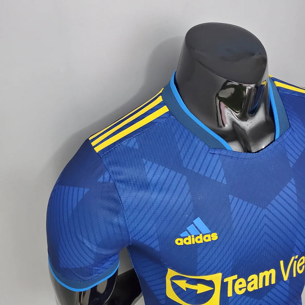 Manchester United Football Shirt Third Away 2021/2022 Retro- Player Version