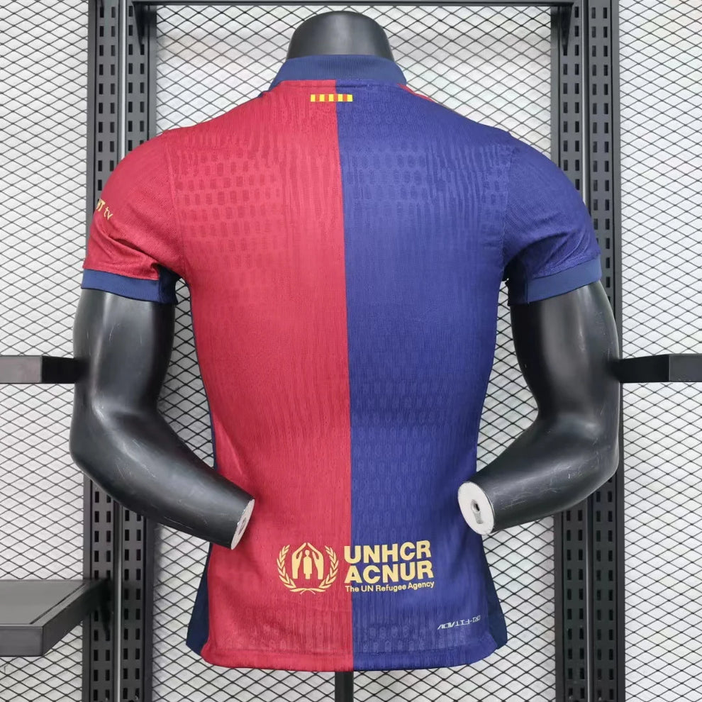 2024/2025 Barcelona Home Football Shirt- Player Version