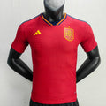 2022 FIFA World Cup Spain Home Soccer Shirt- Player Version