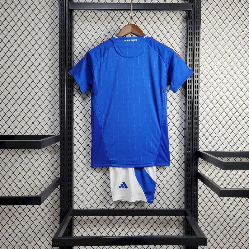2024 Kids Size Italy Home Soccer Shirt