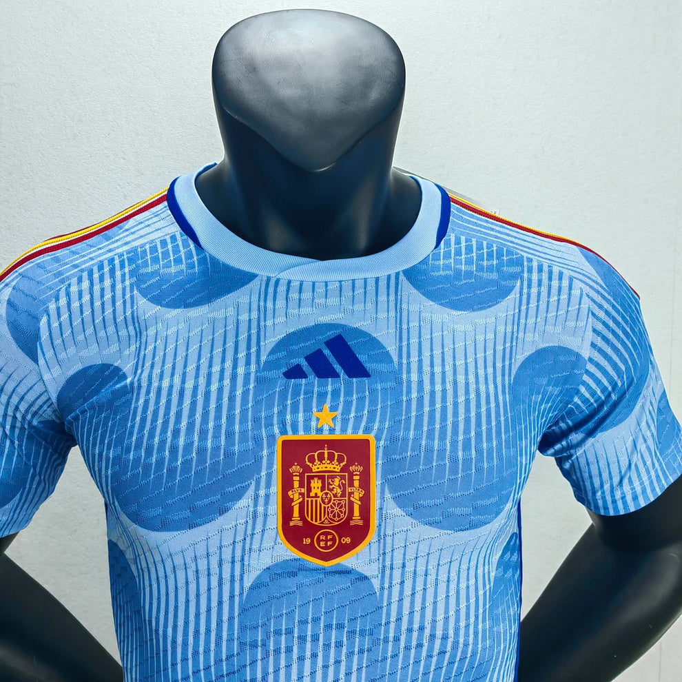2022 FIFA World Cup Spain Away Soccer Shirt- Player Version