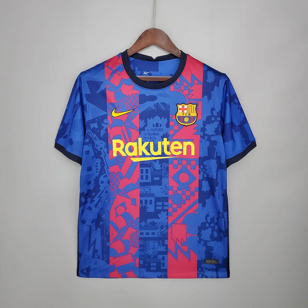 Barcelona Football Shirt 2021 / 2022 Retro