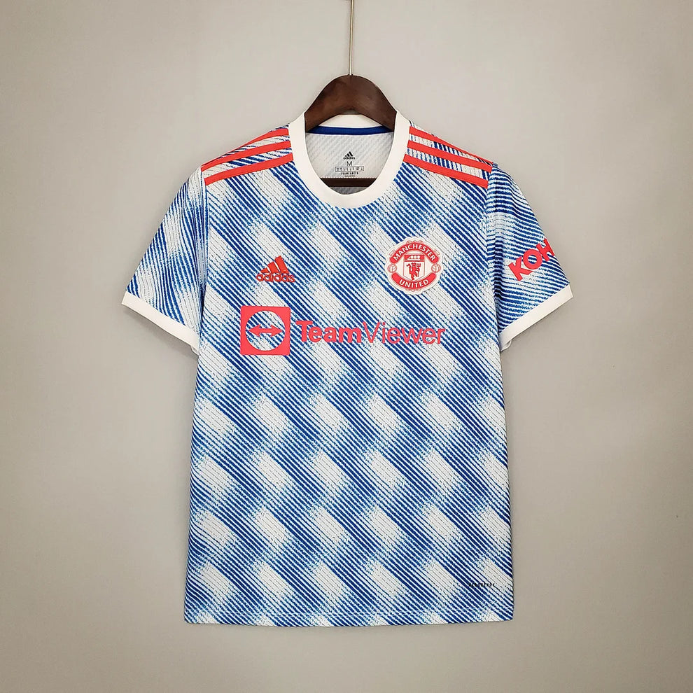 Manchester United Football Shirt Away 2021/2022 Retro