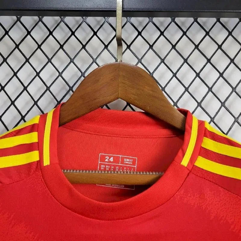 2024 Kids Size Spain Home Football Shirt