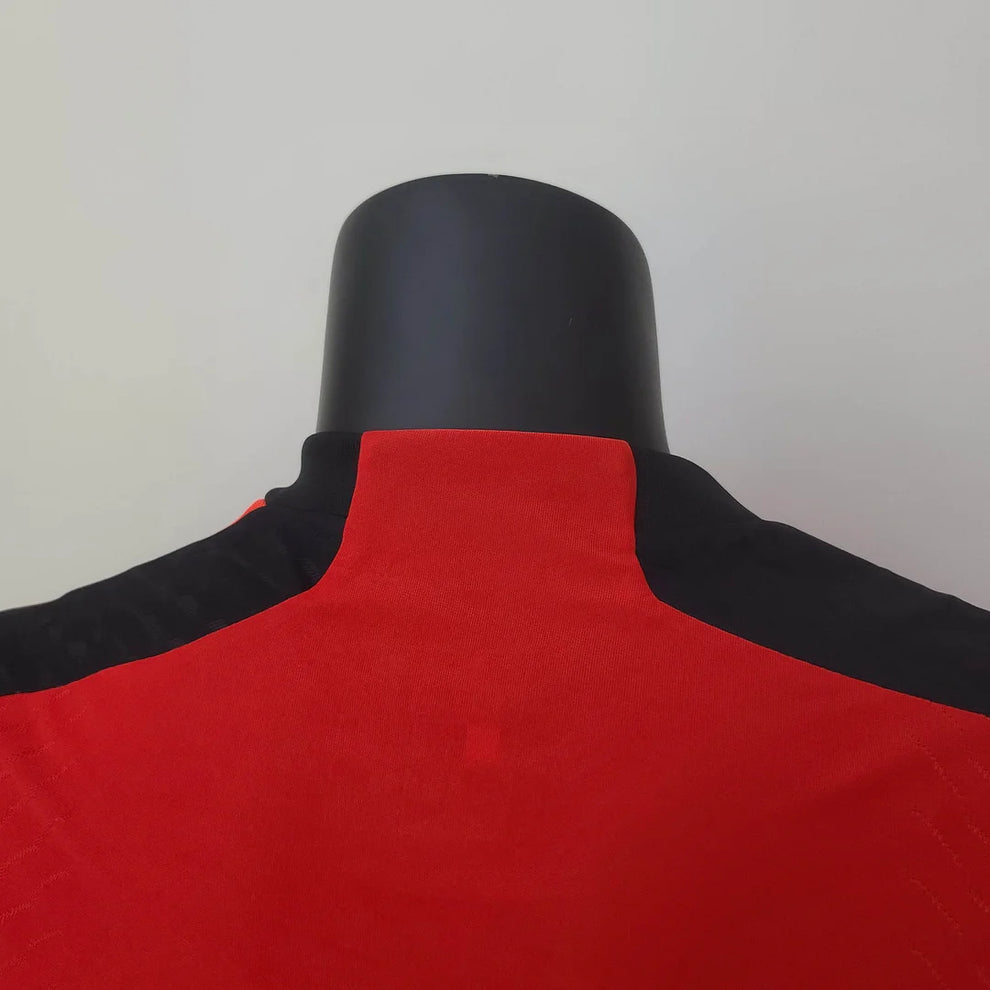 2022 FIFA World Cup Belgium Home Soccer Shirt - Player Version