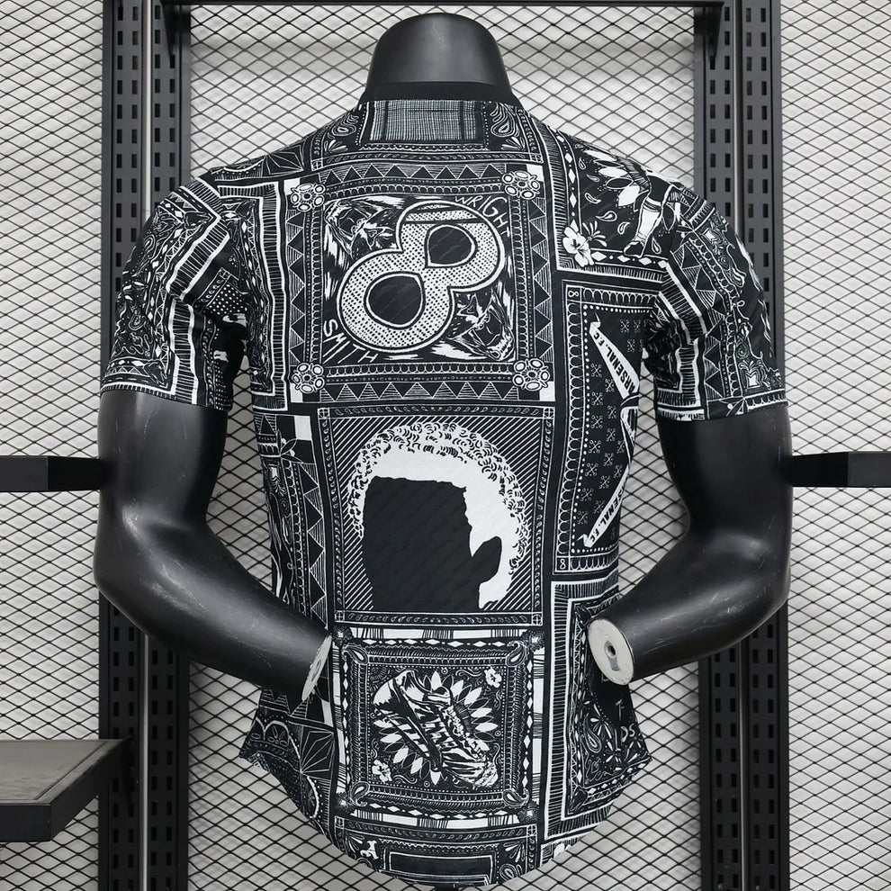 2024/2025 Arsenal Black pre-match Football Shirt - Player Version